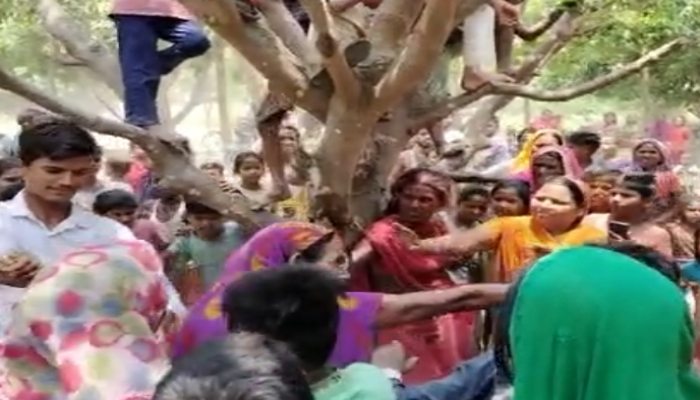 bihar-woman-tied to-tree-beaten