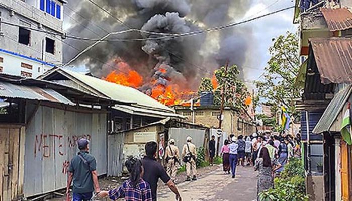 Manipur violence Miscreants set Union minister
