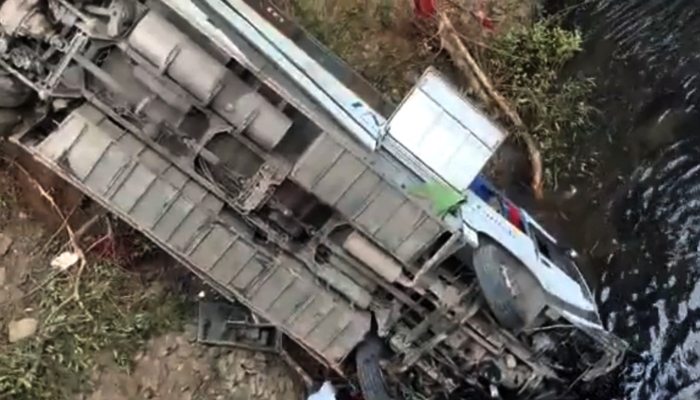 Bus Fell Into Gorge In Tamil Nadu
