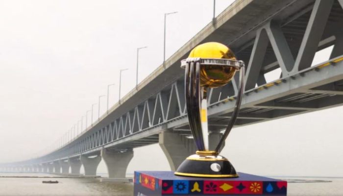 ICC World Cup Trophy-Bangladesh