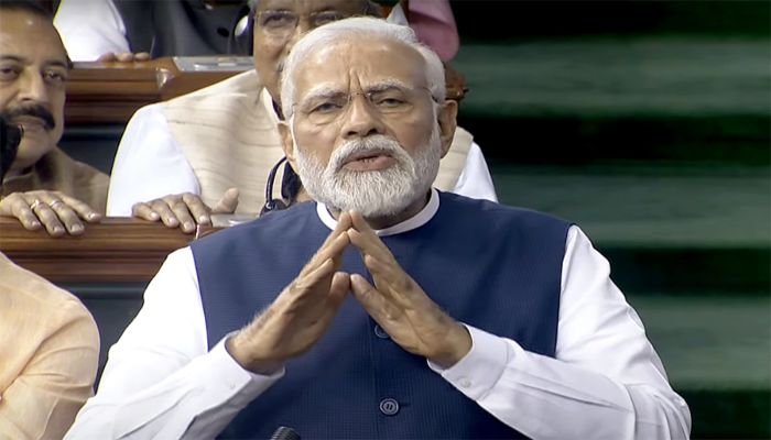 Prime Minister Narendra Modi Speaks In Lok Sabha